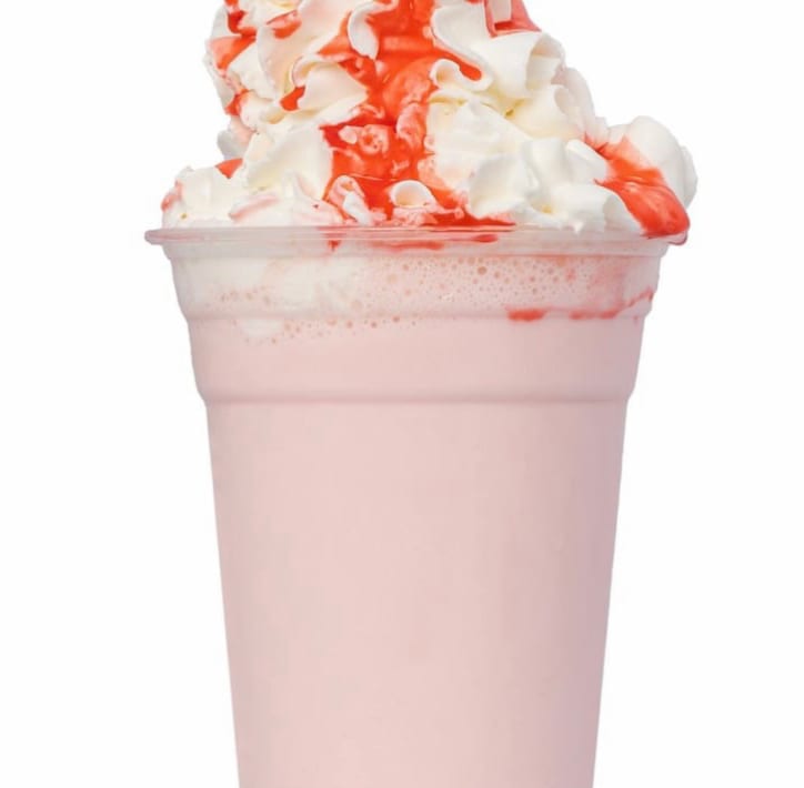 Strawberry Milkshake.