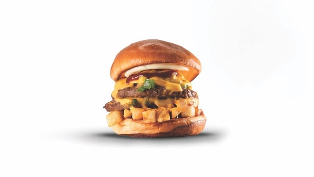 Bloody Mary Burger.