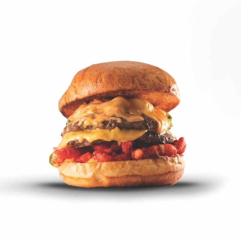 Triple Burger: A Meat Lover's Dream