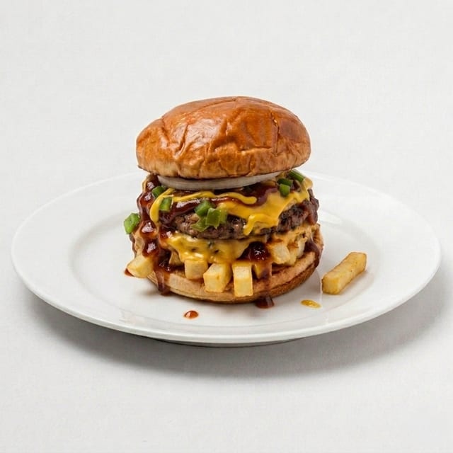Bloody Mary Burger.